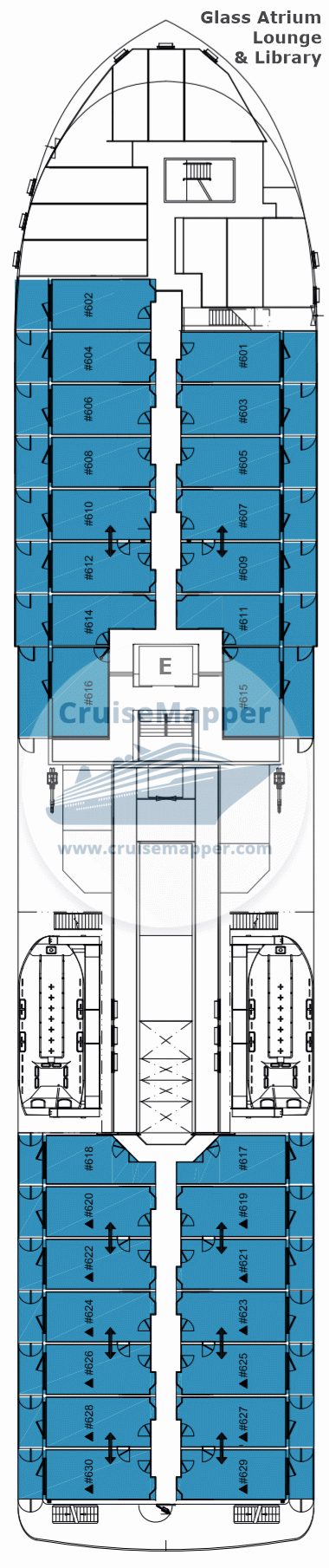 Sylvia Earle Deck 06 - Cabins