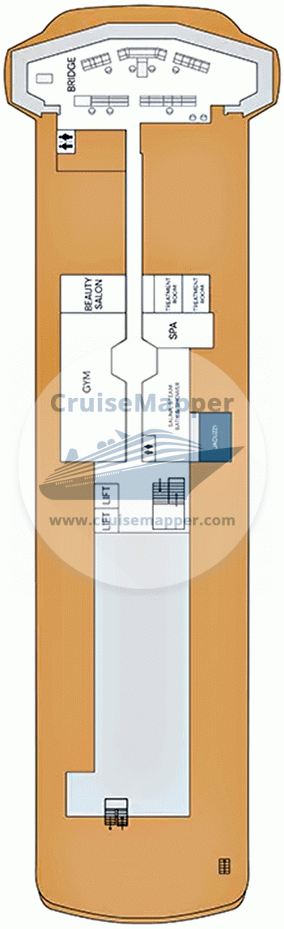 SH Diana Deck 08 - Bridge-Spa-Sundeck