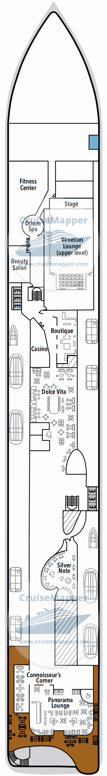 Silver Nova Deck 05 - Spa-Lounge-Casino