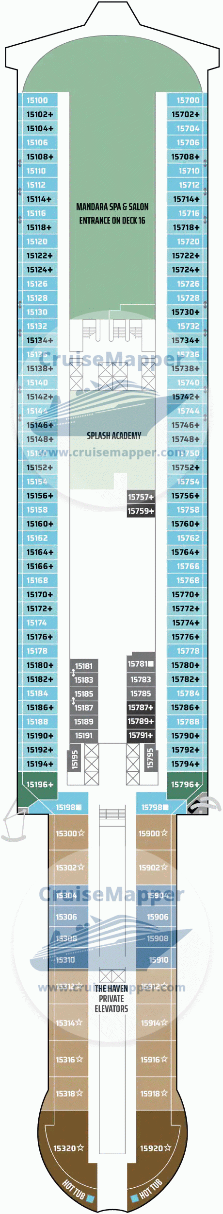 cruise deck plans prima