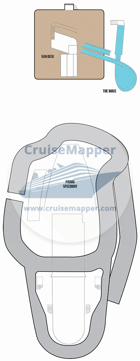 Norwegian Prima Deck 19 - Speedway2-Sundeck