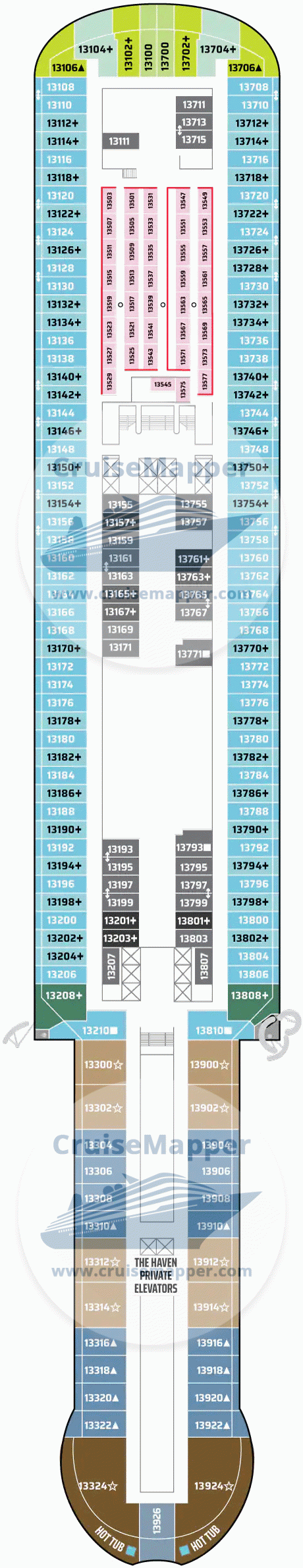 cruise deck plans viva