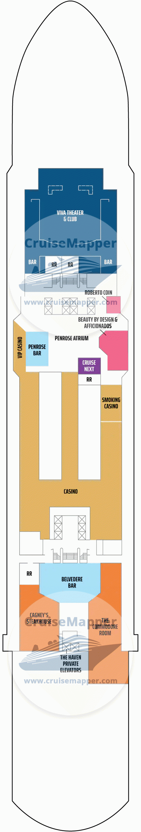 cruise deck plans viva