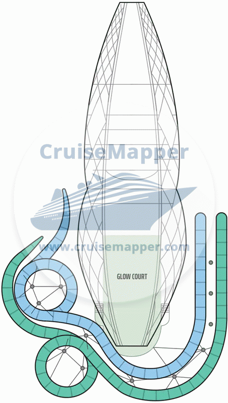 Norwegian Aqua Deck 20 - Slidecoaster3-Waterslide