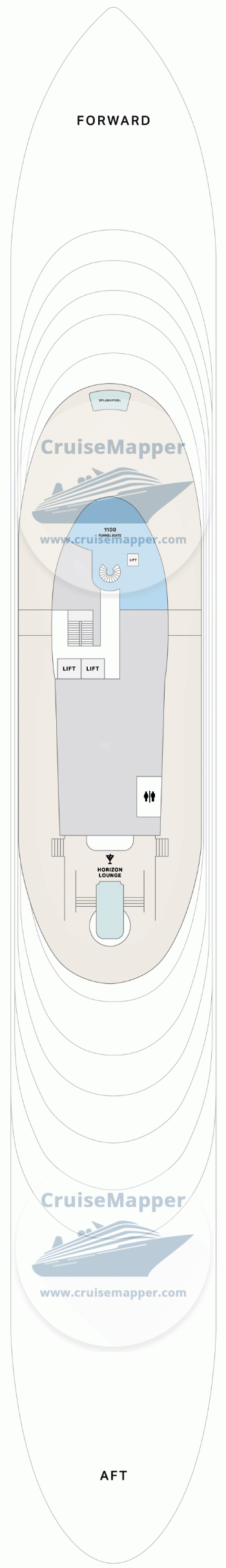 Four Seasons 2 Deck 11 - Funnel Suite1 Four Seasons 2 Deck 11 - Funnel Suite1