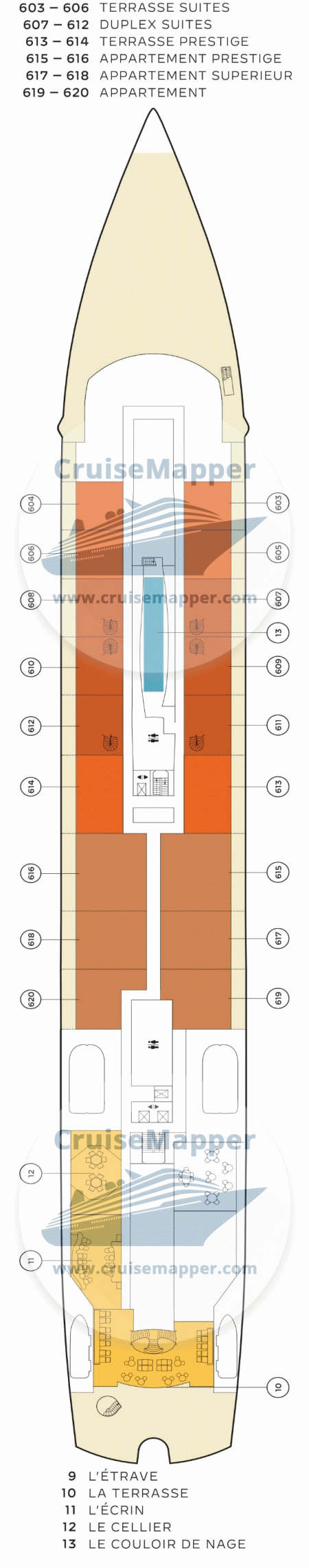 Orient Express Olympian Deck 06 - Cabins-Bridge-Dining2 Orient Express Olympian Deck 06 - Cabins-Bridge-Dining2
