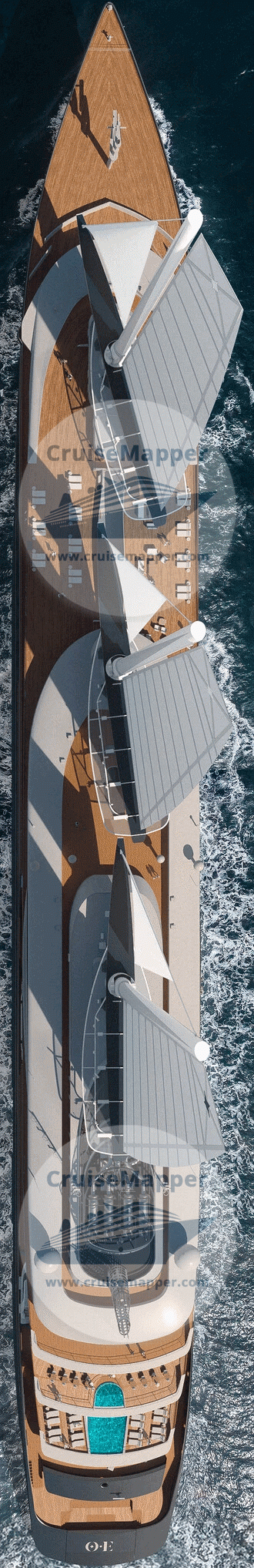 Orient Express Olympian Deck 08 - Topdeck-Aerial View