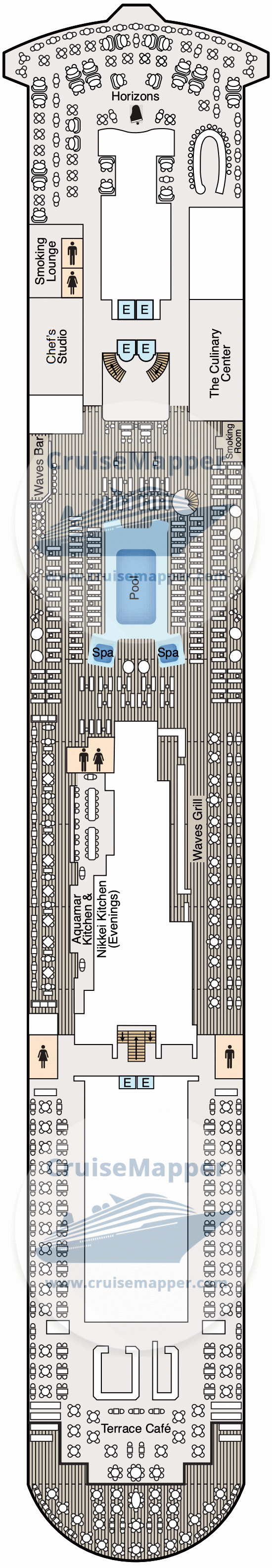 Oceania Sonata Deck 12 