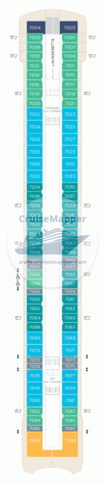 Crystal Grace Deck 07 - Cabins