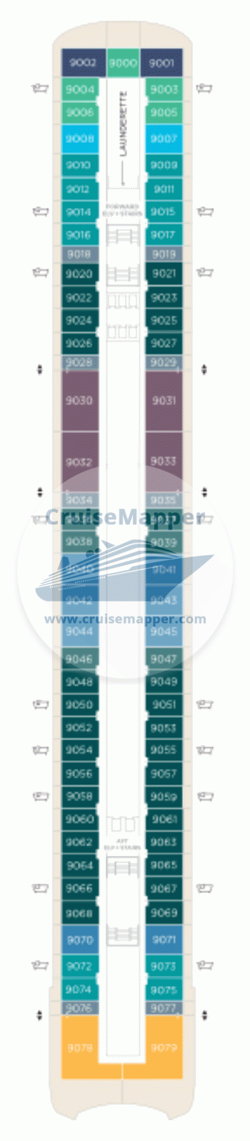 Crystal Grace Deck 09 - Cabins