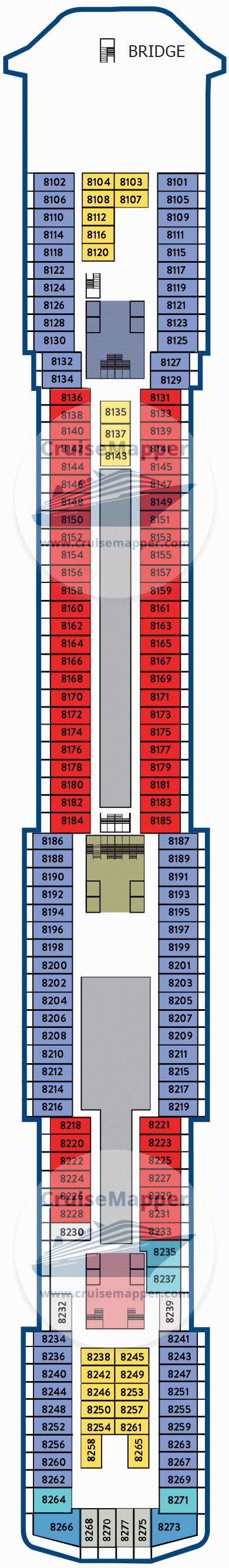 Margaritaville Islander Deck 08 - Eight And A Half-Cabins-Bridge