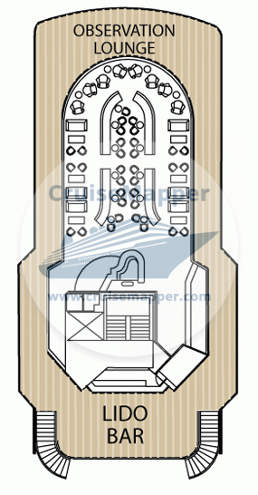 mv Aegean Odyssey Deck 09 - Observation