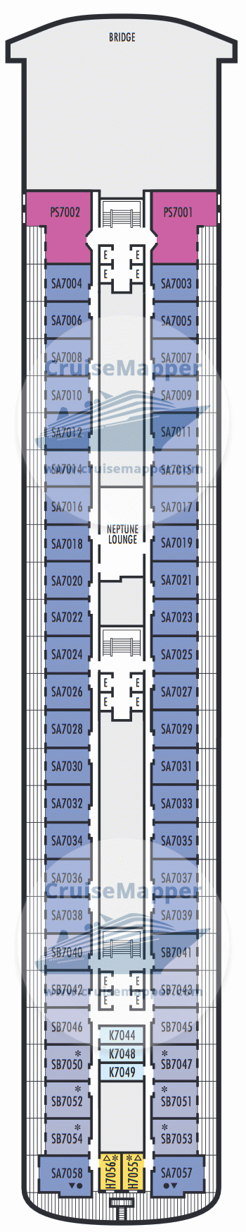 Fred Olsen Bolette Deck 17 Plan CruiseMapper