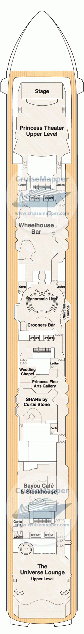 Coral Princess Deck 07 - Promenade