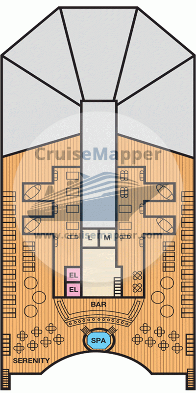 Carnival Sunshine Deck 14 - Serenity2-Sundeck