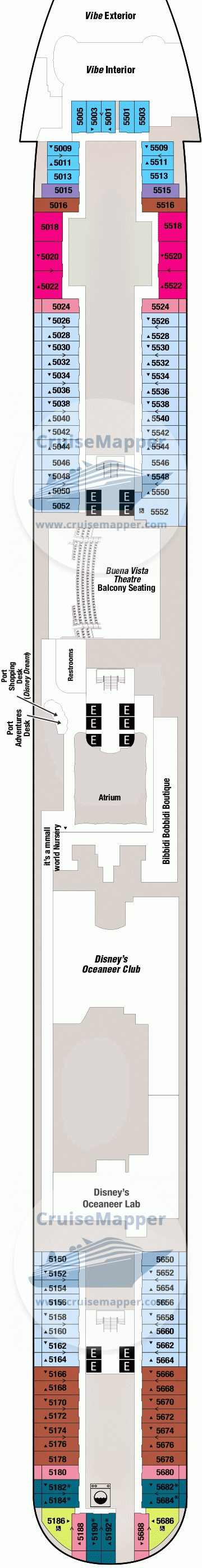 dream cruise map