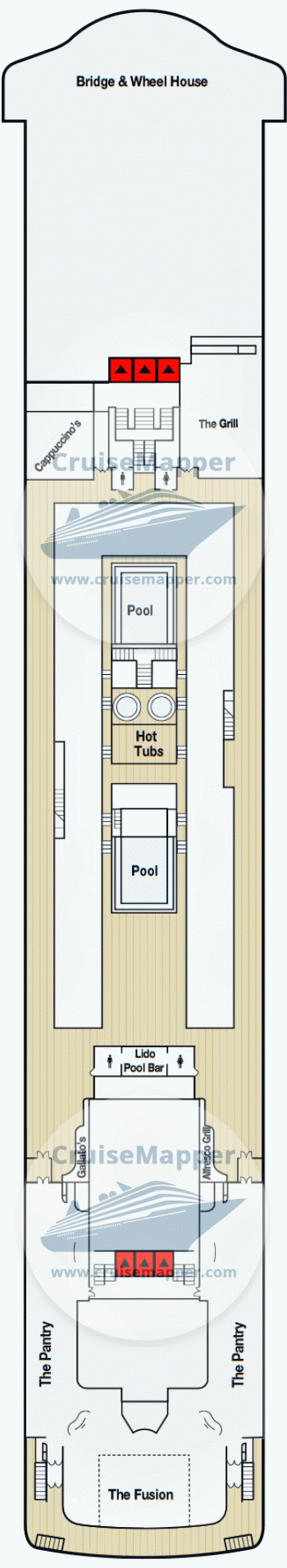 Ambience Deck 34 - CMV Amy Johnson deck12-Lido