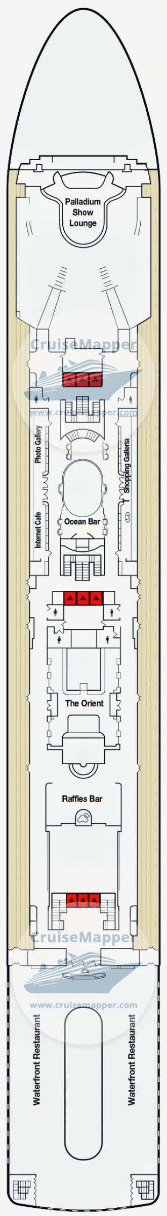 Ambience Deck 29 - CMV Amy Johnson deck7-Promenade