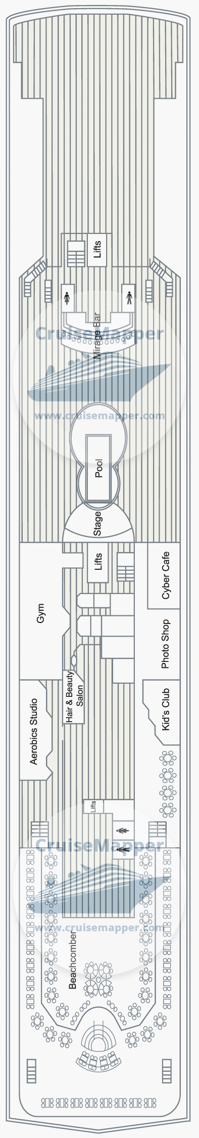 Ocean Gala Deck 10 - Sun