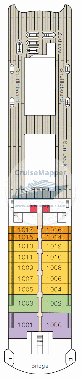 ms Europa 2 Deck 10 - Bridge
