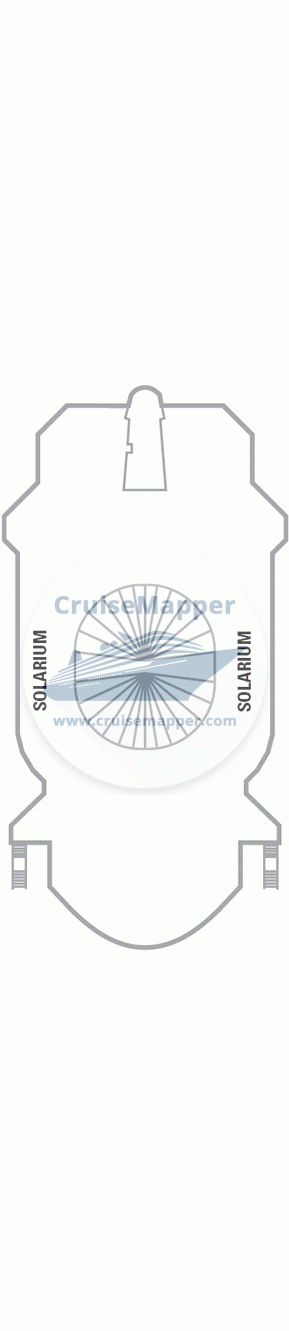 Pullmantur Sovereign Deck 13 - Solarium