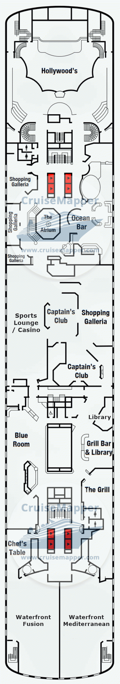 CMV Vasco da Gama-Nicko Deck 08 - Upper-Dining