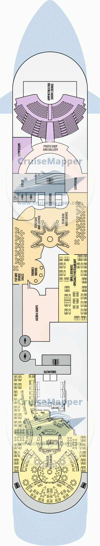 Celestyal Discovery Deck 08 - Lounge-Shops