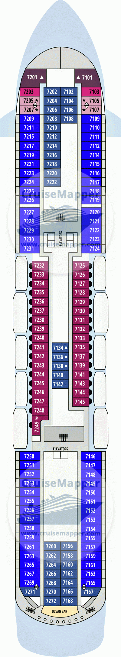 Celestyal Discovery Deck 07 - Cabins