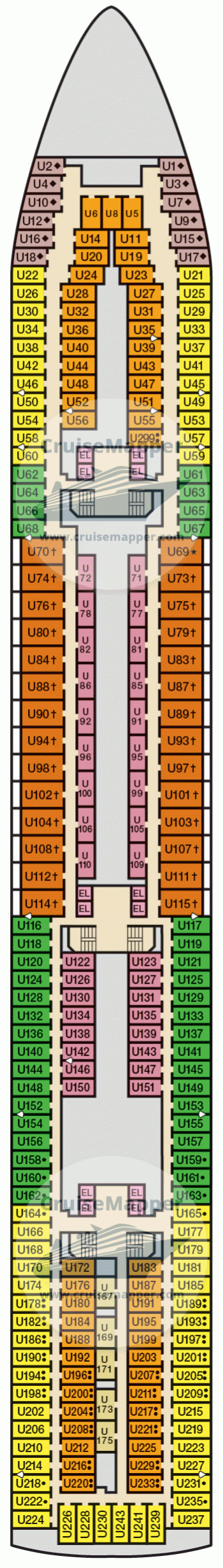 Carnival Fantasy Deck 06 - Upper-Cabins