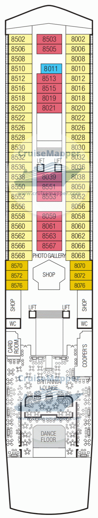 saga cruise mapper