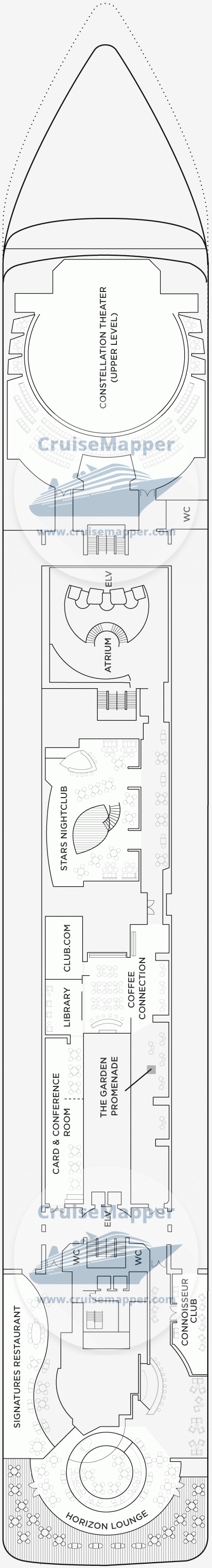 Seven Seas Mariner Deck 06 - Promenade