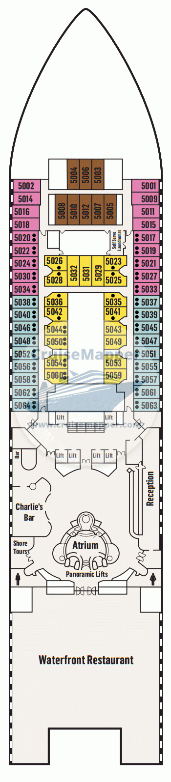 cruise deck plans pacific explorer