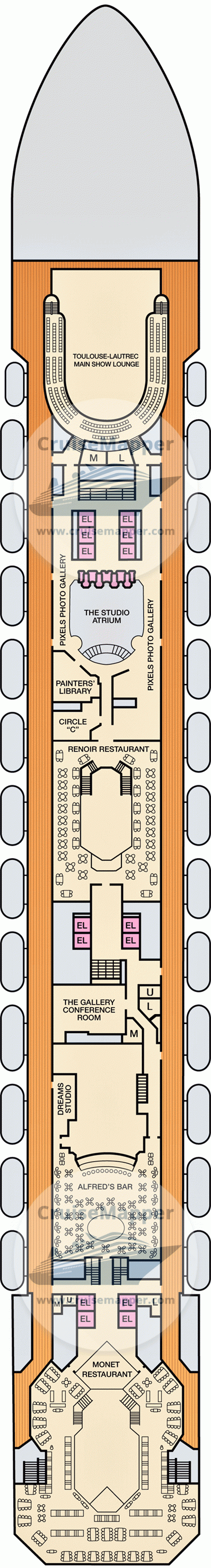 Carnival Conquest Deck 04 - Atlantic-Teens