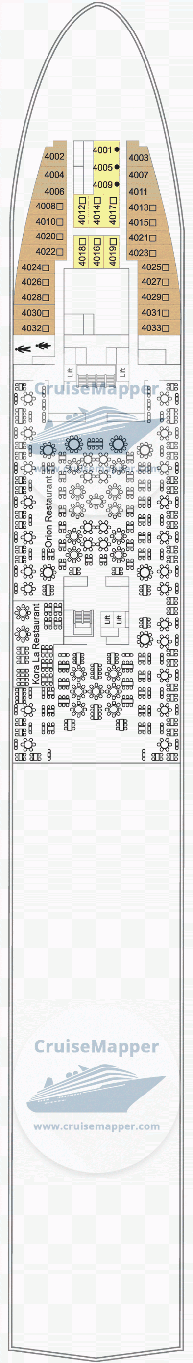 Marella Dream Deck 04 - Orion-Restaurant