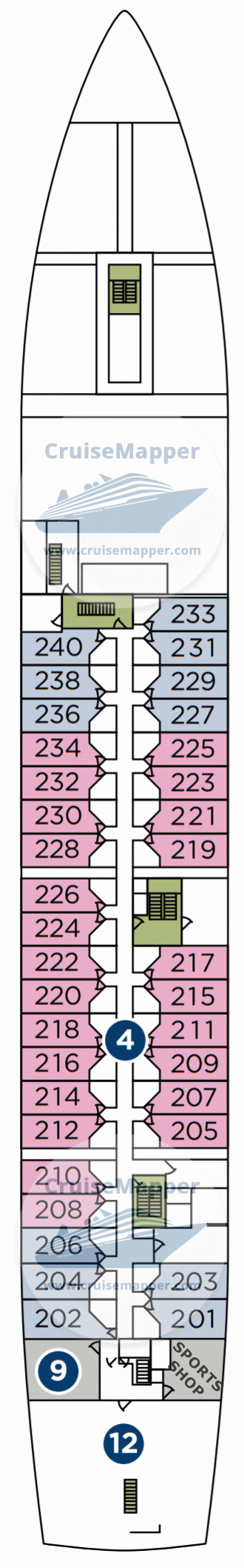 Wind Spirit Deck 02 - Marina-Cabins