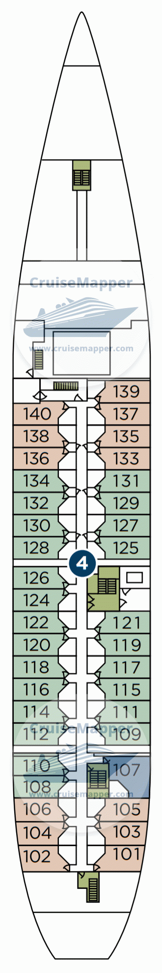 Wind Spirit Deck 01 - Cabins-Hospital