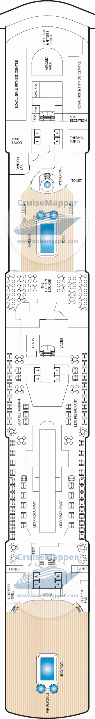 Queen Elizabeth Deck 09 