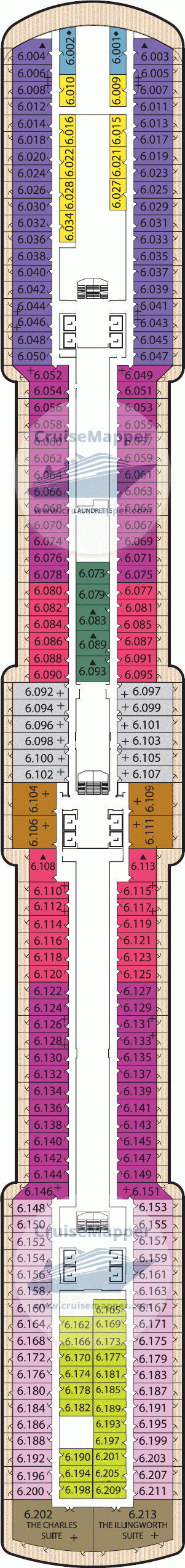 deck 6 cruise ship