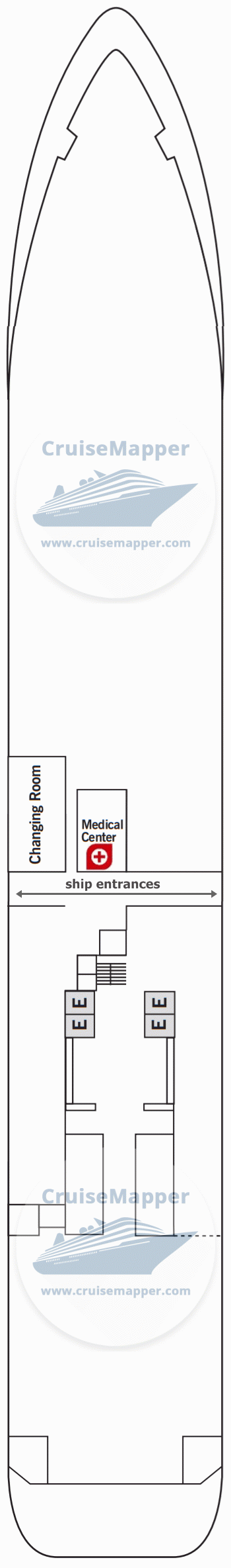 Silver Cloud Deck 03 - Embarkation-Hospital