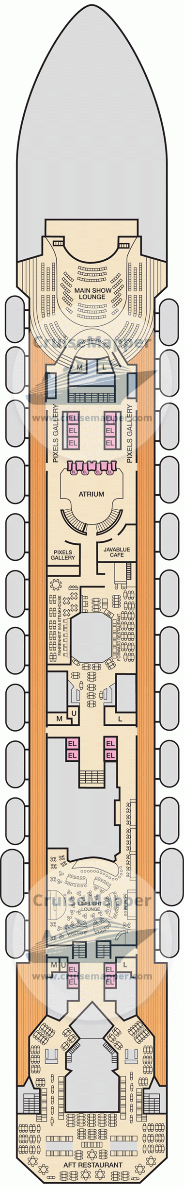 Carnival Radiance Deck 04 - Atlantic