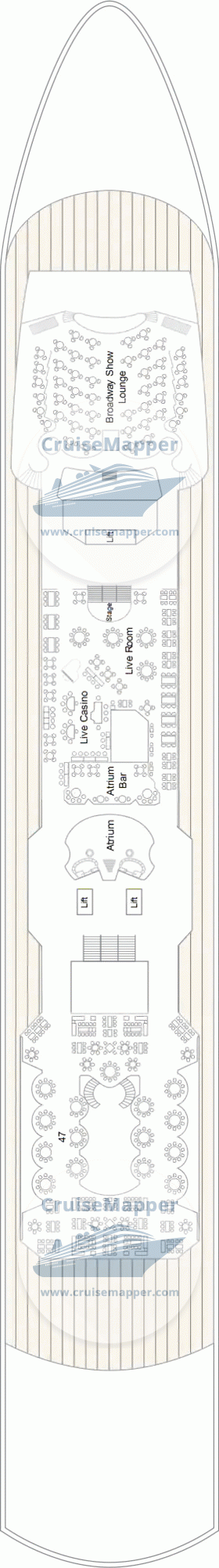 Marella Discovery 2 Deck 04 - Promenade-Casino