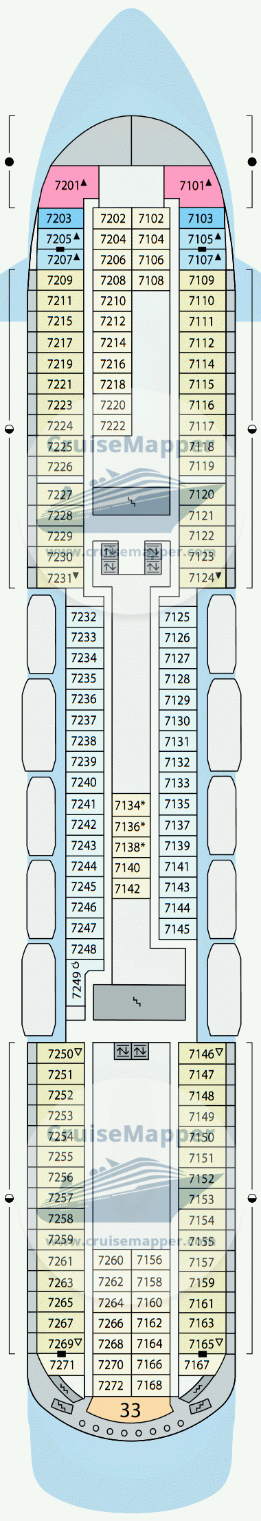 Blue Dream Melody Deck 07 - Cabins