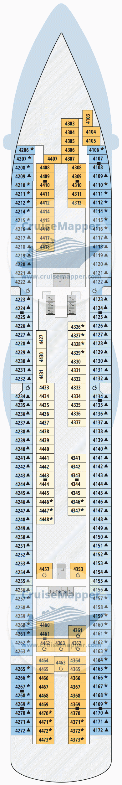 aidadiva cruise mapper