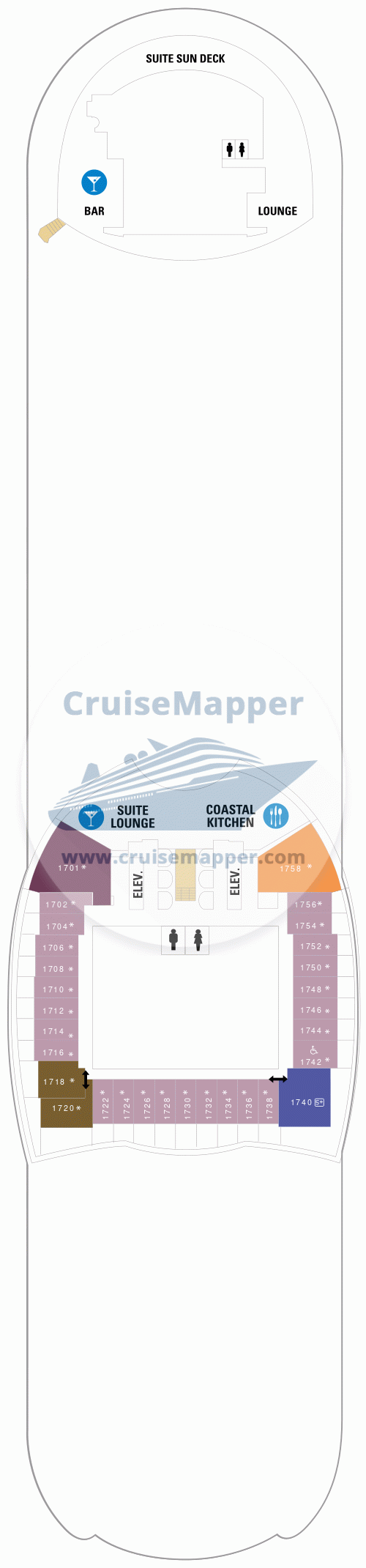 Allure Of The Seas Deck 17 - Loft Suites1