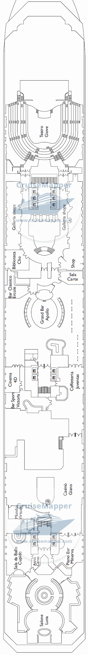 Costa Serena Deck 05 - Gemini