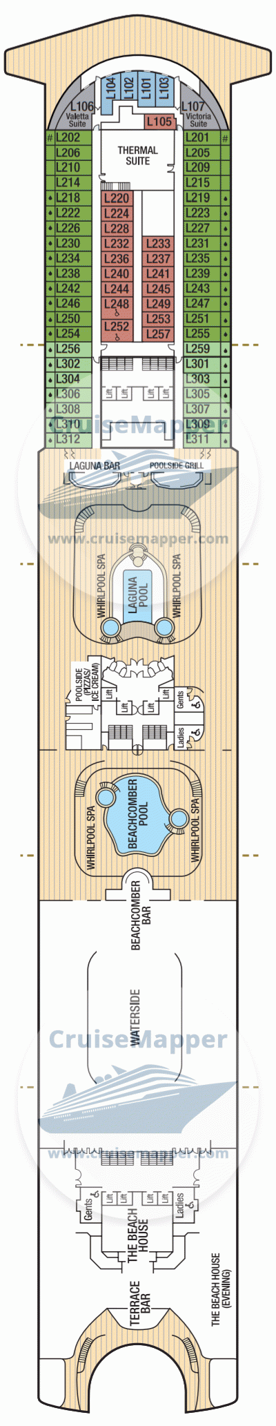 Ventura Deck 15 - Lido-Pool