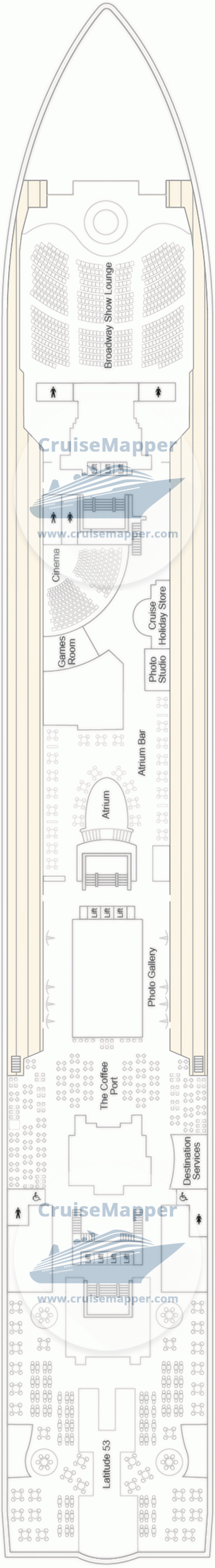 Marella Voyager Deck 06 - Promenade