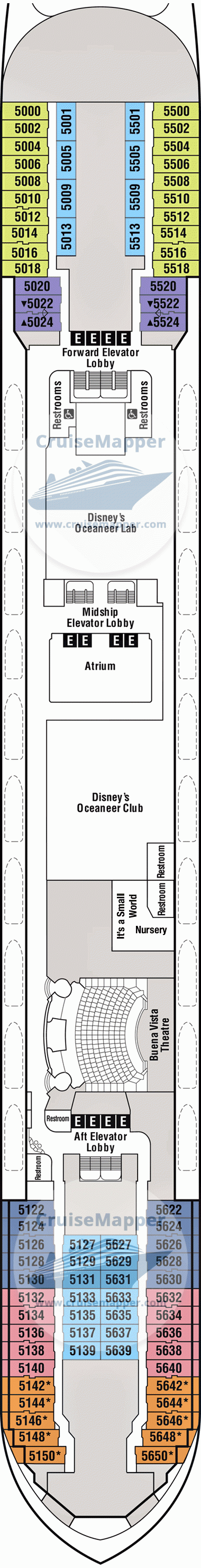 Disney Magic Deck 05 - Cabins-Kids