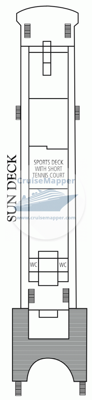 Saga Pearl II Deck 07 - Sundeck-Sports