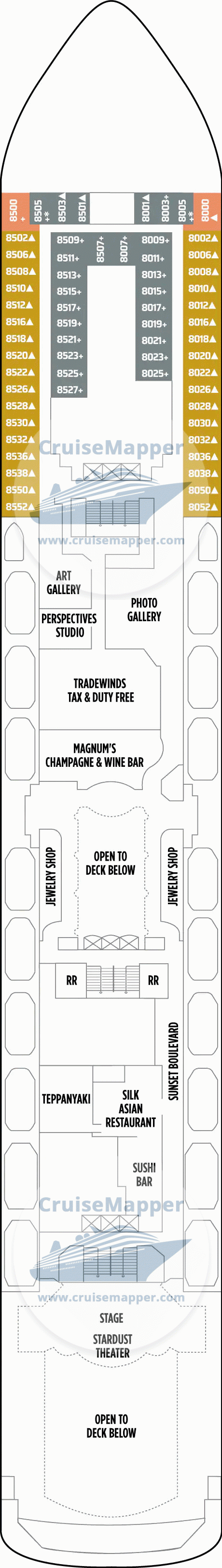 Norwegian Spirit Deck 08 